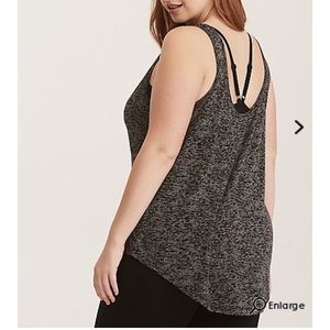 Torrid active tank & matching sports bra